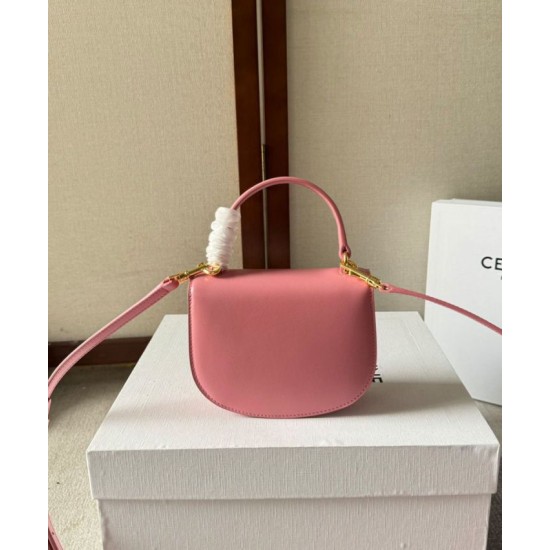 Replica Celine Mini Besace Clea Bag Shiny Fake