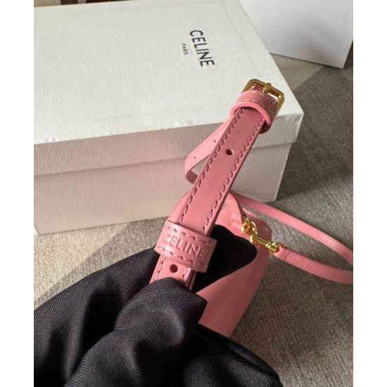 Replica Celine Mini Besace Clea Bag Shiny Fake
