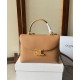 Replica Celine Medium Nino Bag Supple Calfskin Apricot Fake