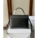 Replica Celine Medium Nino Bag Supple Calfskin Black Fake