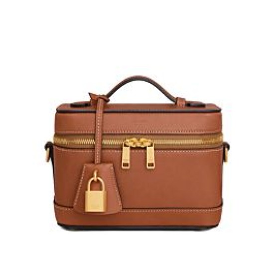 Replica Celine Vanity Bag Natural Calfskin Coffee Fake Replica Celine Vanity Bag Natural Calfskin Coffee Fake