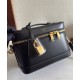 Replica Celine Vanity Bag Natural Calfskin Black Fake