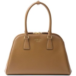 Replica Prada Medium Saffiano Bag 1BG537 Coffee Fake