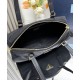 Replica Prada Re-Nylon Medium Top-handle Bag With Padlock 1BB127 Black Fake