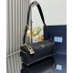 Replica Prada Medium Re-Nylon houlder Bag With Padlock 1BC233 Black Fake