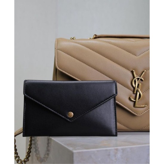 Replica YSL Saint Laurent Loulou Bag Medium Matelasse Apricot Fake