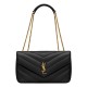 Replica YSL Saint Laurent Loulou Bag Medium Matelasse Black Fake