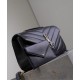 Replica YSL Saint Laurent Loulou Bag Medium Matelasse Black Fake