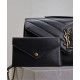 Replica YSL Saint Laurent Loulou Bag Medium Matelasse Black Fake