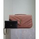 Replica YSL Saint Laurent Loulou Bag Medium Matelasse Pink Fake