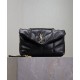 Replica YSL Saint Laurent Toy Puffer Bag Lambskin Black Fake