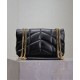 Replica YSL Saint Laurent Toy Puffer Bag Lambskin Black Fake