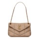 Replica YSL Saint Laurent Puffer Small Bag Nappa Apricot Fake