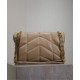 Replica YSL Saint Laurent Puffer Small Bag Nappa Apricot Fake