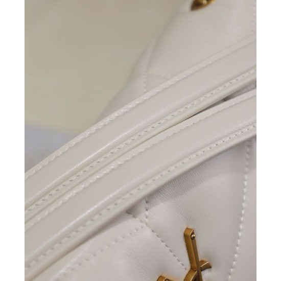 Replica YSL Saint Laurent Puffer Small Bag Nappa Cream Fake