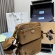 Knockoff Prada Re-Nylon 1BC167 Shoulder Bag Brown Replica Clone