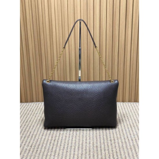 Knockoff YSL Saint Laurent Cassandre Large Envelope Bag with Chain Claret Replica Clone