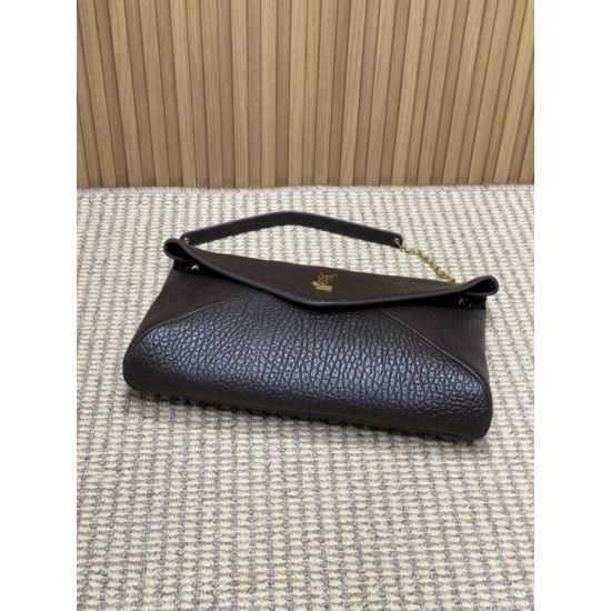 Knockoff YSL Saint Laurent Cassandre Large Envelope Bag with Chain Claret Replica Clone