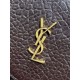 Knockoff YSL Saint Laurent Cassandre Large Envelope Bag with Chain Claret Replica Clone