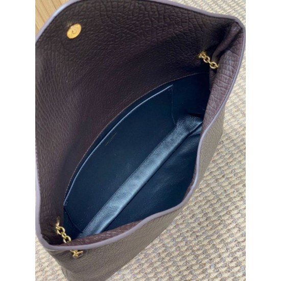Knockoff YSL Saint Laurent Cassandre Large Envelope Bag with Chain Claret Replica Clone