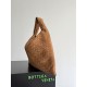 Replica Bottega Veneta Large Hop Shoulder Bag Brown Suede Fake Cheap Knockoff Bottega Veneta Large Hop Shoulder Bag Brown Suede Replica Clone