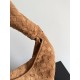 Replica Bottega Veneta Large Hop Shoulder Bag Brown Suede Fake Cheap Knockoff Bottega Veneta Large Hop Shoulder Bag Brown Suede Replica Clone
