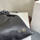 Knockoff Celine Crystal Small Hobo Bag Black Replica Clone