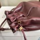 Knockoff Celine Crystal Small Hobo Bag Brown Replica Clone
