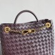 Knockoff Bottega Veneta Andiamo Small/Medium/Large Woven Leather Bags Brown Replica Clone