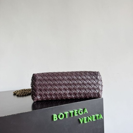 Knockoff Bottega Veneta Andiamo Small/Medium/Large Woven Leather Bags Brown Replica Clone