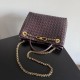 Knockoff Bottega Veneta Andiamo Small/Medium/Large Woven Leather Bags Brown Replica Clone
