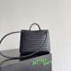 Knockoff Bottega Veneta Andiamo Small/Medium/Large Woven Leather Bags Black Replica Clone
