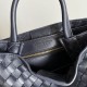 Knockoff Bottega Veneta Andiamo Small/Medium/Large Woven Leather Bags Black Replica Clone