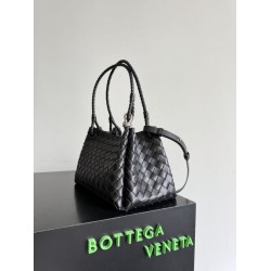 Knockoff Bottega Veneta Parachute Woven Bag Black Replica Clone