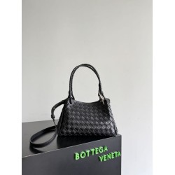 Knockoff Bottega Veneta Parachute Woven Bag Black Replica Clone