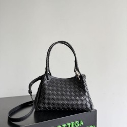 Knockoff Bottega Veneta Parachute Woven Bag Black Replica Clone