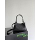 Knockoff Bottega Veneta Parachute Woven Bag Black Replica Clone