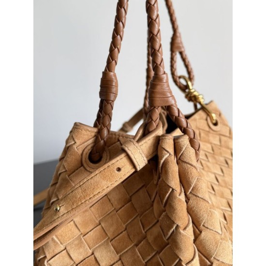 Knockoff Bottega Veneta Parachute Woven Bag Brown Replica Clone