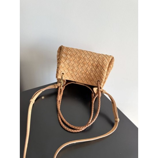 Knockoff Bottega Veneta Parachute Woven Bag Brown Replica Clone