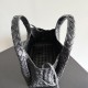 Replica Bottega Veneta Campana Small Woven Shoulder Bag Black Fake Cheap Knockoff Bottega Veneta Campana Small Woven Shoulder Bag Black Replica Clone