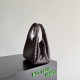 Knockoff Bottega Veneta Campana Small Woven Shoulder Bag Coffee Replica Clone
