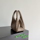Knockoff Bottega Veneta Campana Small Woven Shoulder Bag Brown Replica Clone