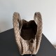 Knockoff Bottega Veneta Campana Small Woven Shoulder Bag Brown Replica Clone