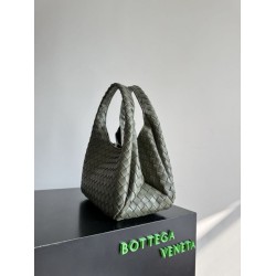 Knockoff Bottega Veneta Campana Bag Veneta Medium/Large Braided Green Replica Clone