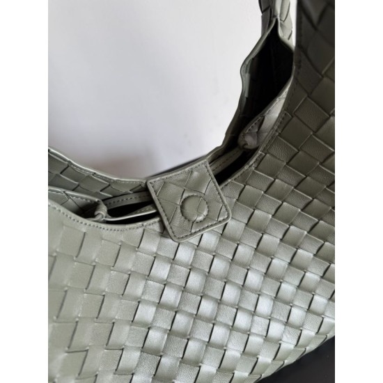 Replica Bottega Veneta Campana Bag Veneta Medium/Large Braided Green Fake Cheap Knockoff Bottega Veneta Campana Bag Veneta Medium/Large Braided Green Replica Clone