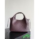 Knockoff Bottega Veneta Medium/Large Braided Brown Bell Bag Replica Clone