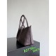 Knockoff Bottega Veneta Pinacoteca Reversible Tote Bag Burgundy Braided Burgundy Replica Clone