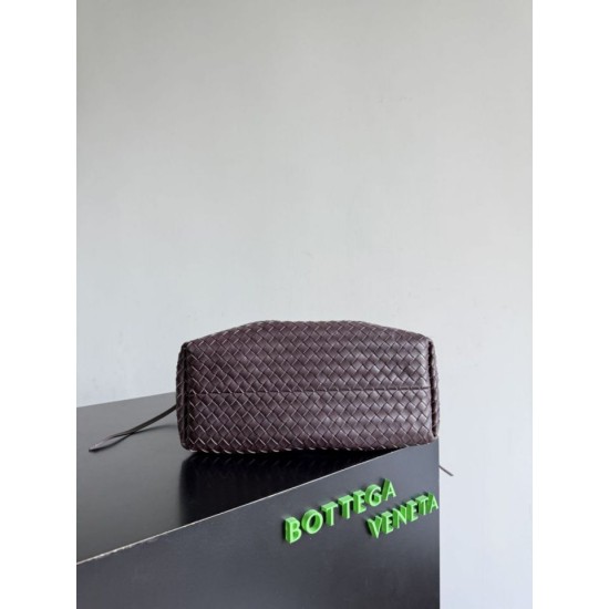Knockoff Bottega Veneta Pinacoteca Reversible Tote Bag Burgundy Braided Burgundy Replica Clone