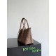 Knockoff Bottega Veneta Pinacoteca Reversible Tote Bag Brown Braided Burgundy Replica Clone
