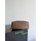 Knockoff Bottega Veneta Pinacoteca Reversible Tote Bag Brown Braided Burgundy Replica Clone